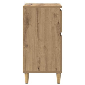 Κομοδίνο 2 pcs Artisan Oak 40 x 35 x 70 εκ. Επεξεργασμένο ξύλο - Pakobazaar
