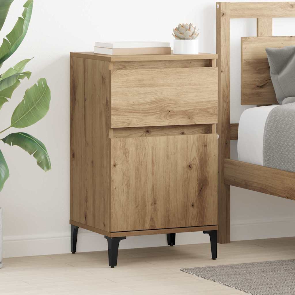 Κομοδίνο Artisan Oak 40 x 35 x 70 εκ. Επεξεργασμένο ξύλο - Pakobazaar