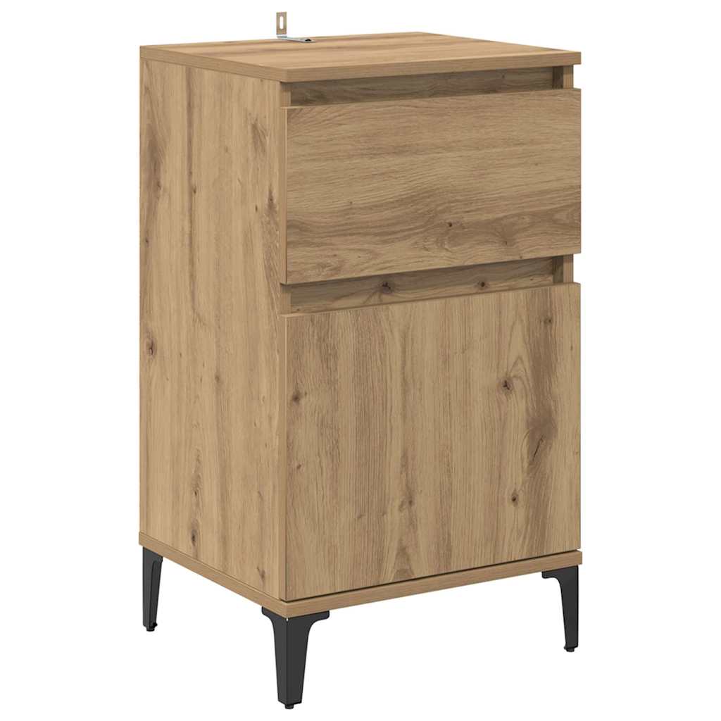 Κομοδίνο Artisan Oak 40 x 35 x 70 εκ. Επεξεργασμένο ξύλο - Pakobazaar