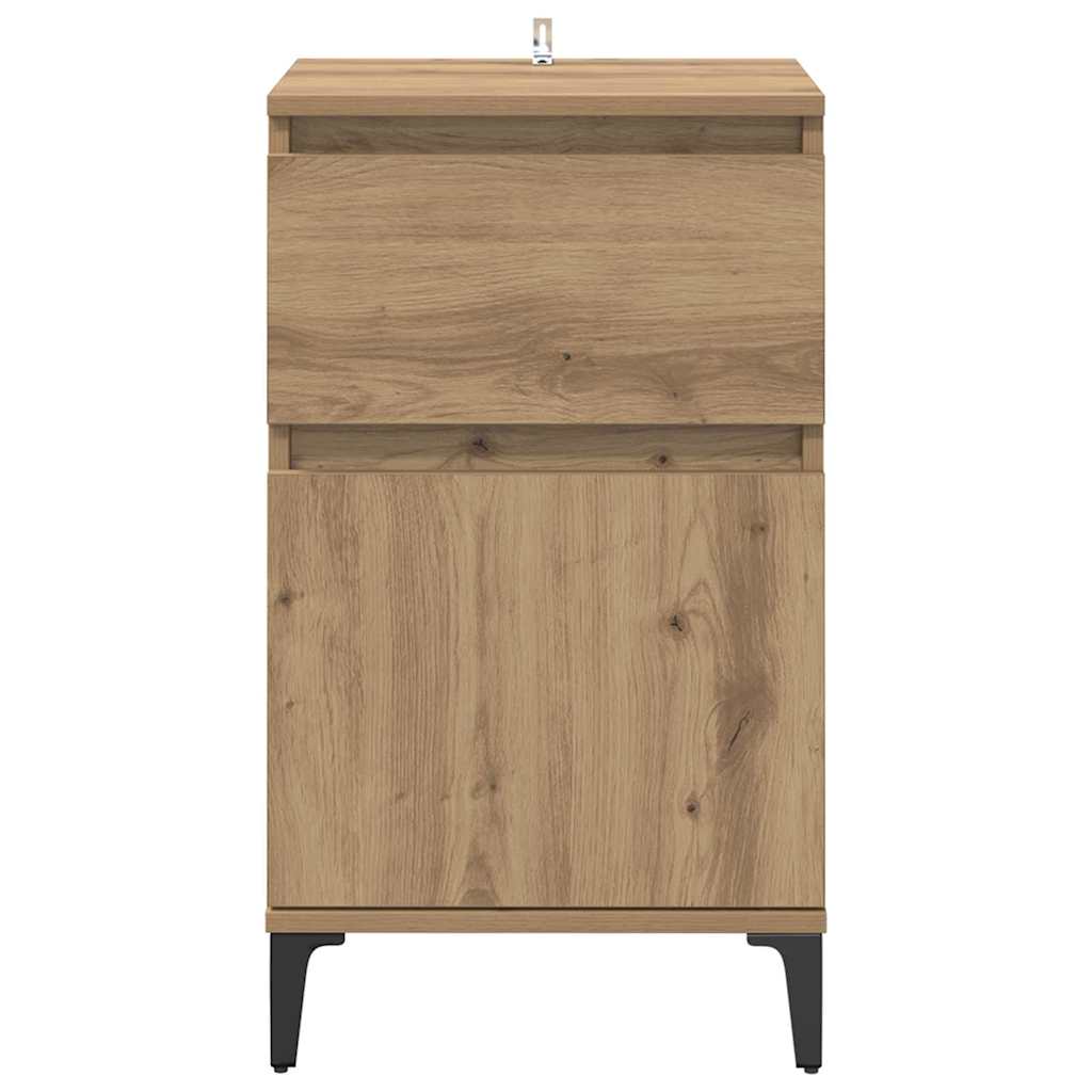 Κομοδίνο Artisan Oak 40 x 35 x 70 εκ. Επεξεργασμένο ξύλο - Pakobazaar