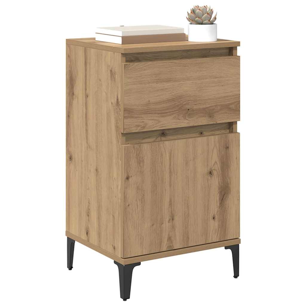 Κομοδίνο Artisan Oak 40 x 35 x 70 εκ. Επεξεργασμένο ξύλο - Pakobazaar
