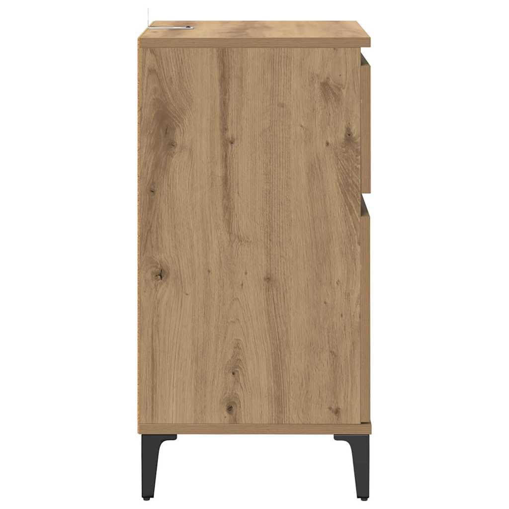 Κομοδίνο Artisan Oak 40 x 35 x 70 εκ. Επεξεργασμένο ξύλο - Pakobazaar
