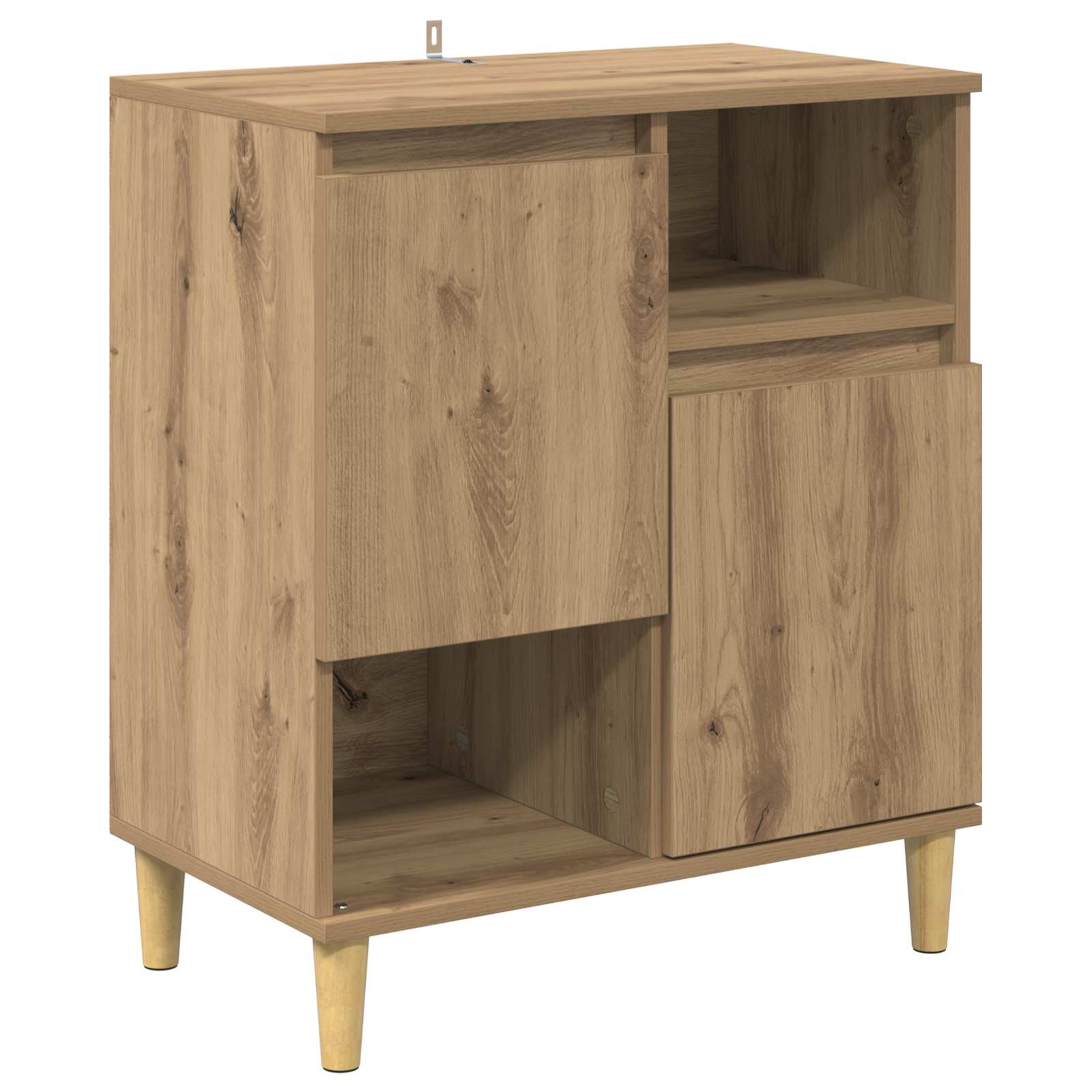 Πλαϊνό γραφείο artisan δρυς 35 x 60 x 70 εκ Επεξεργασμένο ξύλο - Pakobazaar