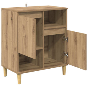 Πλαϊνό γραφείο artisan δρυς 35 x 60 x 70 εκ Επεξεργασμένο ξύλο - Pakobazaar