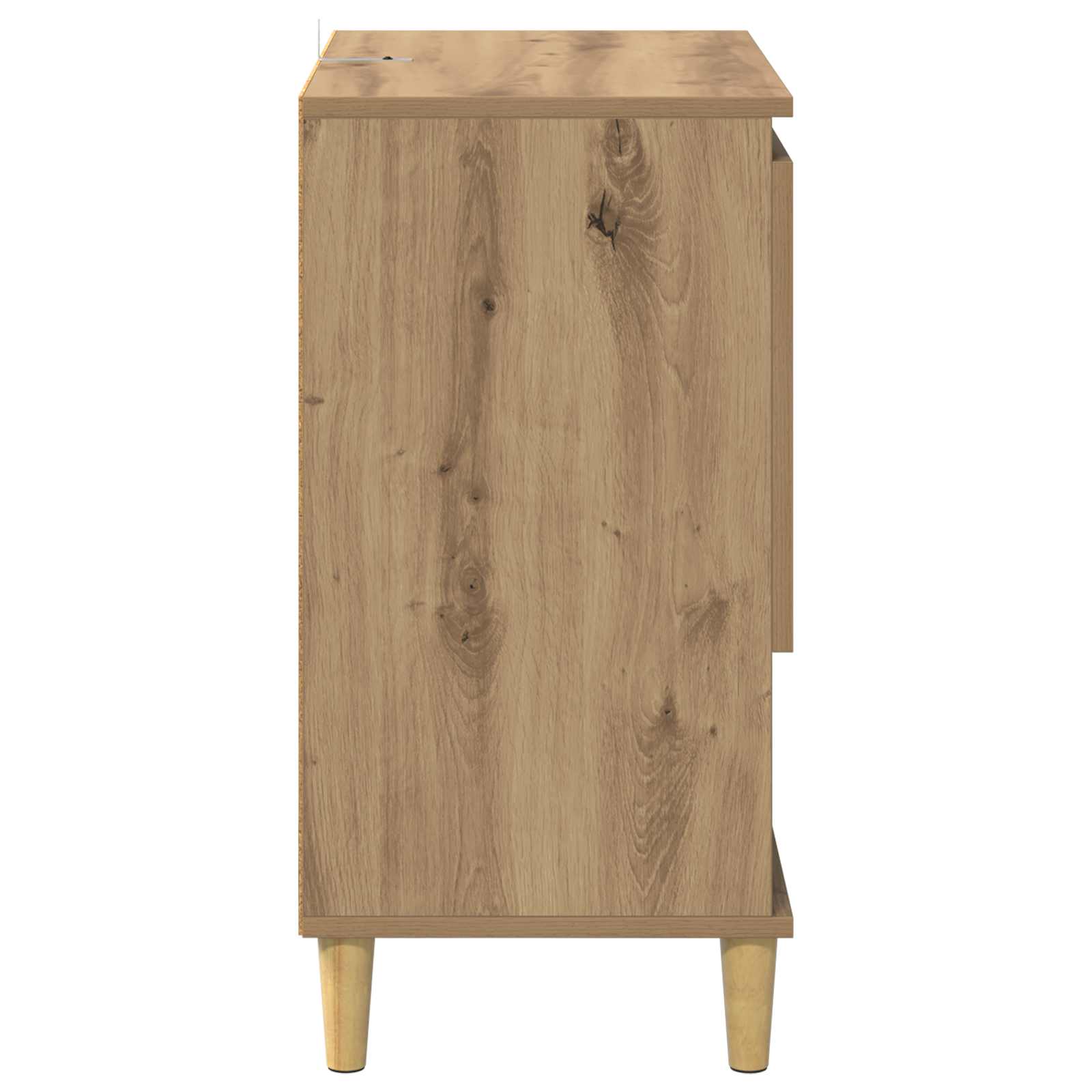 Πλαϊνό γραφείο artisan δρυς 35 x 60 x 70 εκ Επεξεργασμένο ξύλο - Pakobazaar