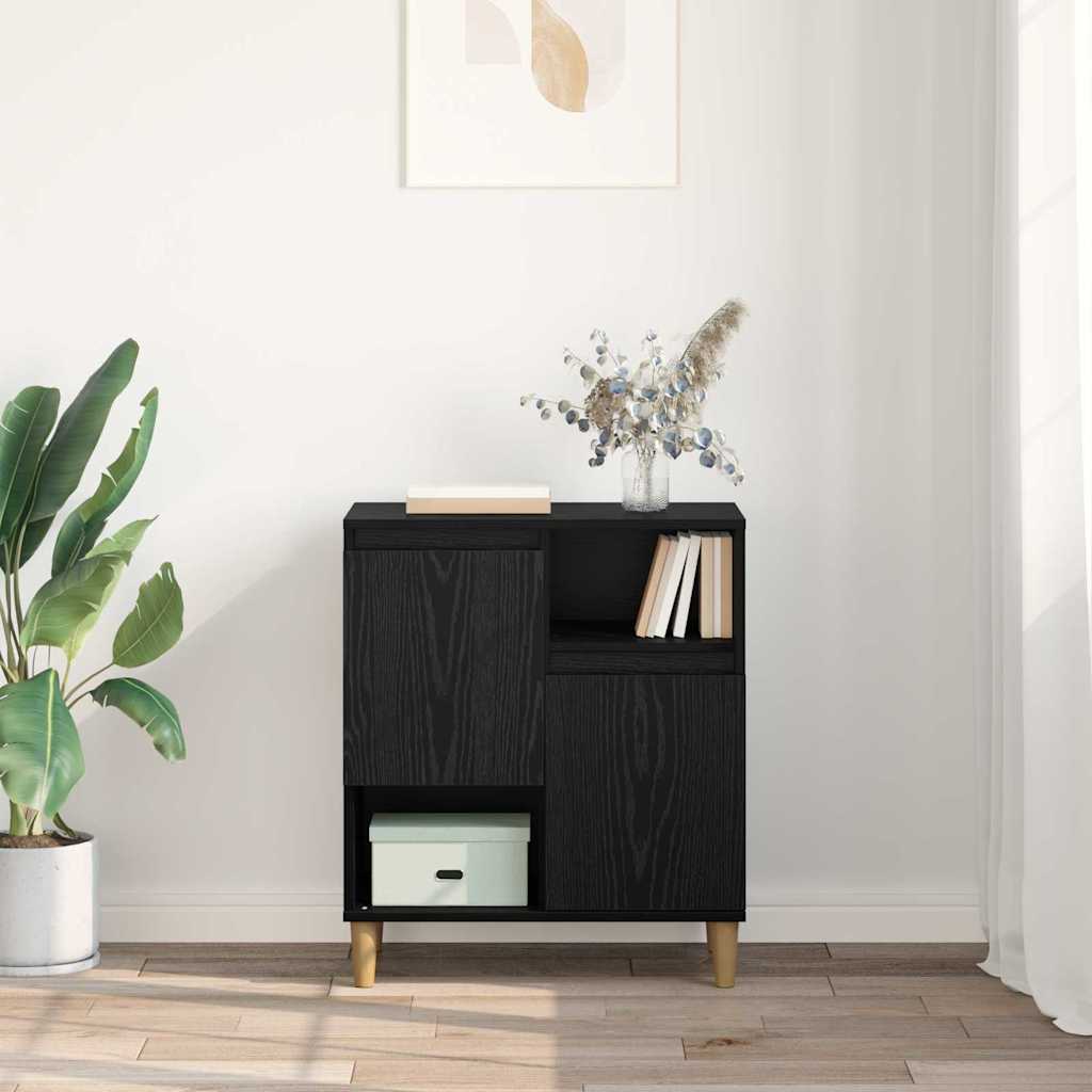 Πλαϊνό γραφείο Μαύρη δρυς 35 x 60 x 70 εκ Επεξεργασμένο ξύλο