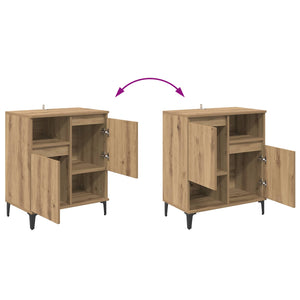 Πλαϊνό γραφείο Artisan Oak 60 x 35 x 70 cm Επεξεργασμένο ξύλο - Pakobazaar