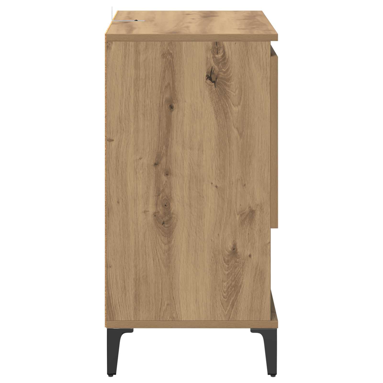 Πλαϊνό γραφείο Artisan Oak 60 x 35 x 70 cm Επεξεργασμένο ξύλο - Pakobazaar