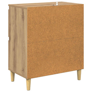 Πλαϊνό γραφείο Artisan Oak 60 x 35 x 70 cm Επεξεργασμένο ξύλο - Pakobazaar