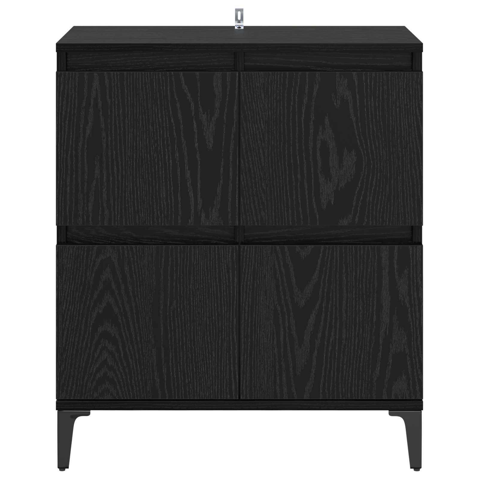 Πλαϊνό γραφείο Μαύρη Οξυά 60 x 35 x 70 cm - Pakobazaar