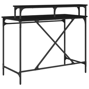 Γραφείο Μαύρη Οξυά 100 x 50 x 90 cm Επεξεργασμένο ξύλο - Pakobazaar