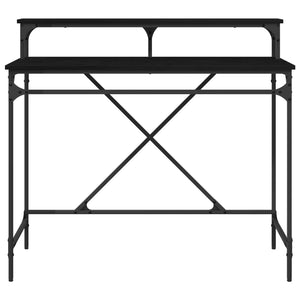 Γραφείο Μαύρη Οξυά 100 x 50 x 90 cm Επεξεργασμένο ξύλο - Pakobazaar