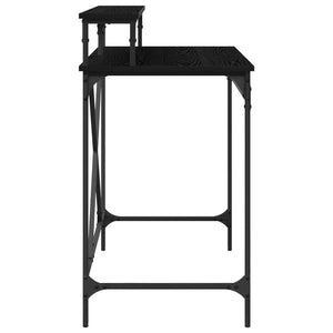 Γραφείο Μαύρη Οξυά 100 x 50 x 90 cm Επεξεργασμένο ξύλο - Pakobazaar