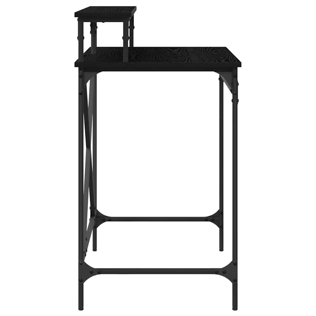 Γραφείο Μαύρη Οξυά 80 x 50 x 90 cm Επεξεργασμένο ξύλο - Pakobazaar