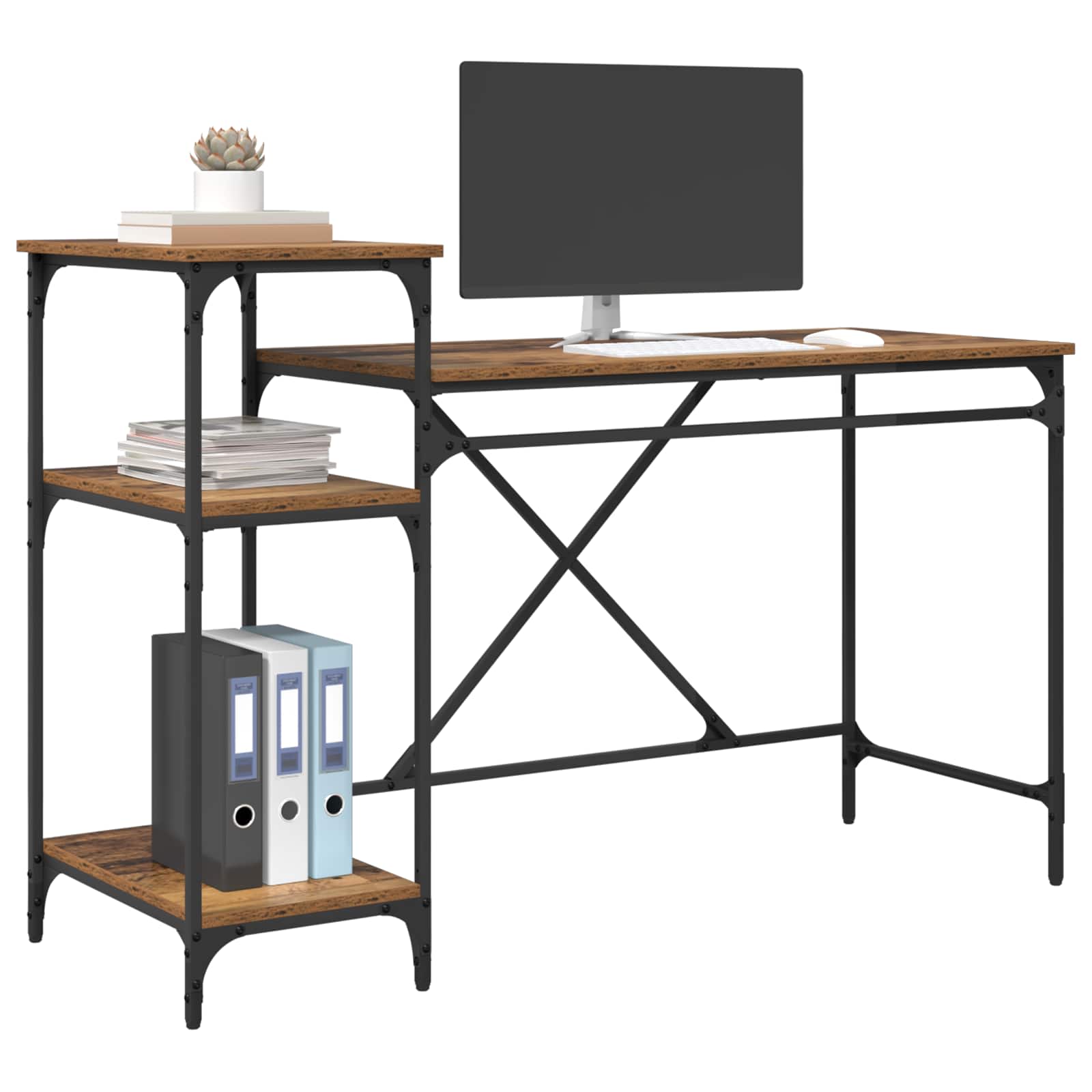 Γραφείο Παλιό Ξύλο 135 x 50 x 90 cm Επεξεργασμένο ξύλο - Pakobazaar