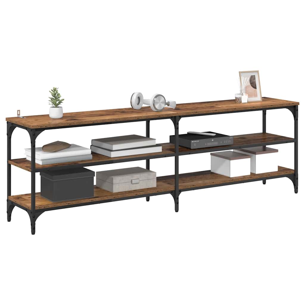 Ντουλάπι TV Παλιό Ξύλο 160 x 30 x 50 εκ - Pakobazaar