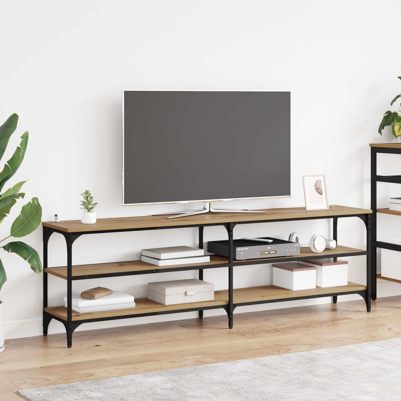 Ντουλάπι TV Artisan Oak 160 x 30 x 50 εκ - Pakobazaar