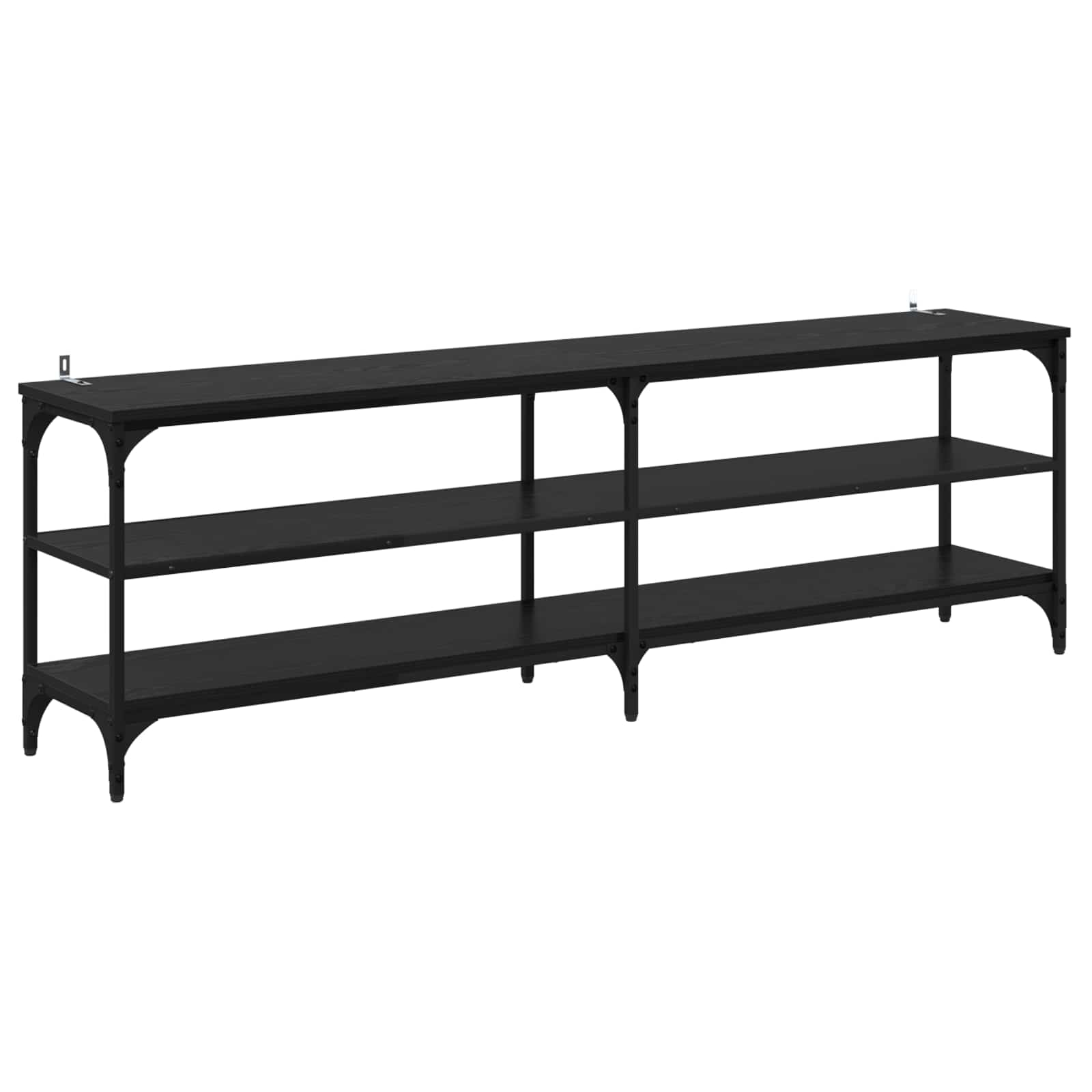 Ντουλάπι TV Μαύρη Οξυά 160 x 30 x 50 εκ - Pakobazaar