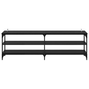 Ντουλάπι TV Μαύρη Οξυά 160 x 30 x 50 εκ - Pakobazaar