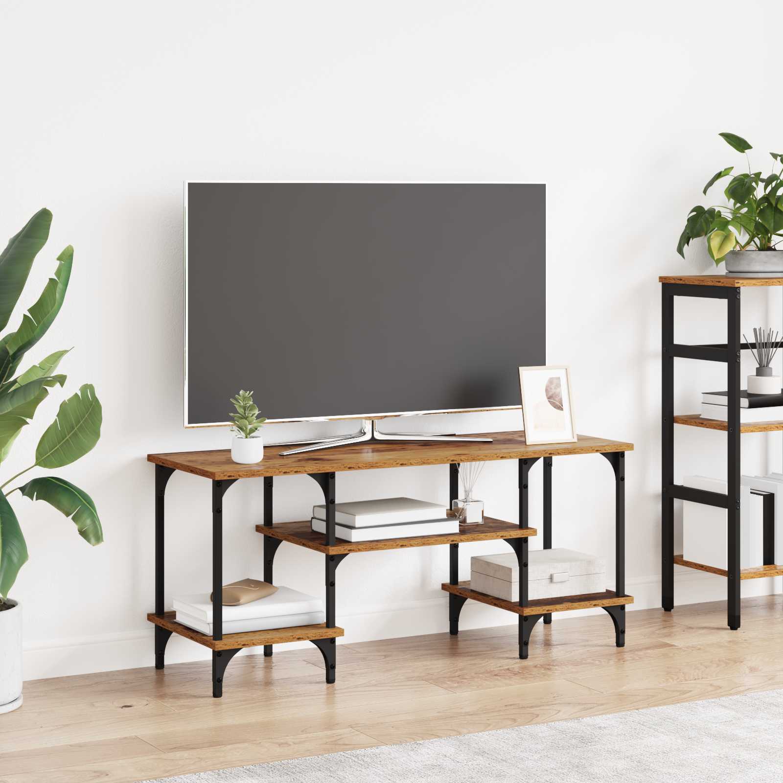 Ντουλάπι TV Παλιό Ξύλο 102 x 35 x 45,5 εκ - Pakobazaar