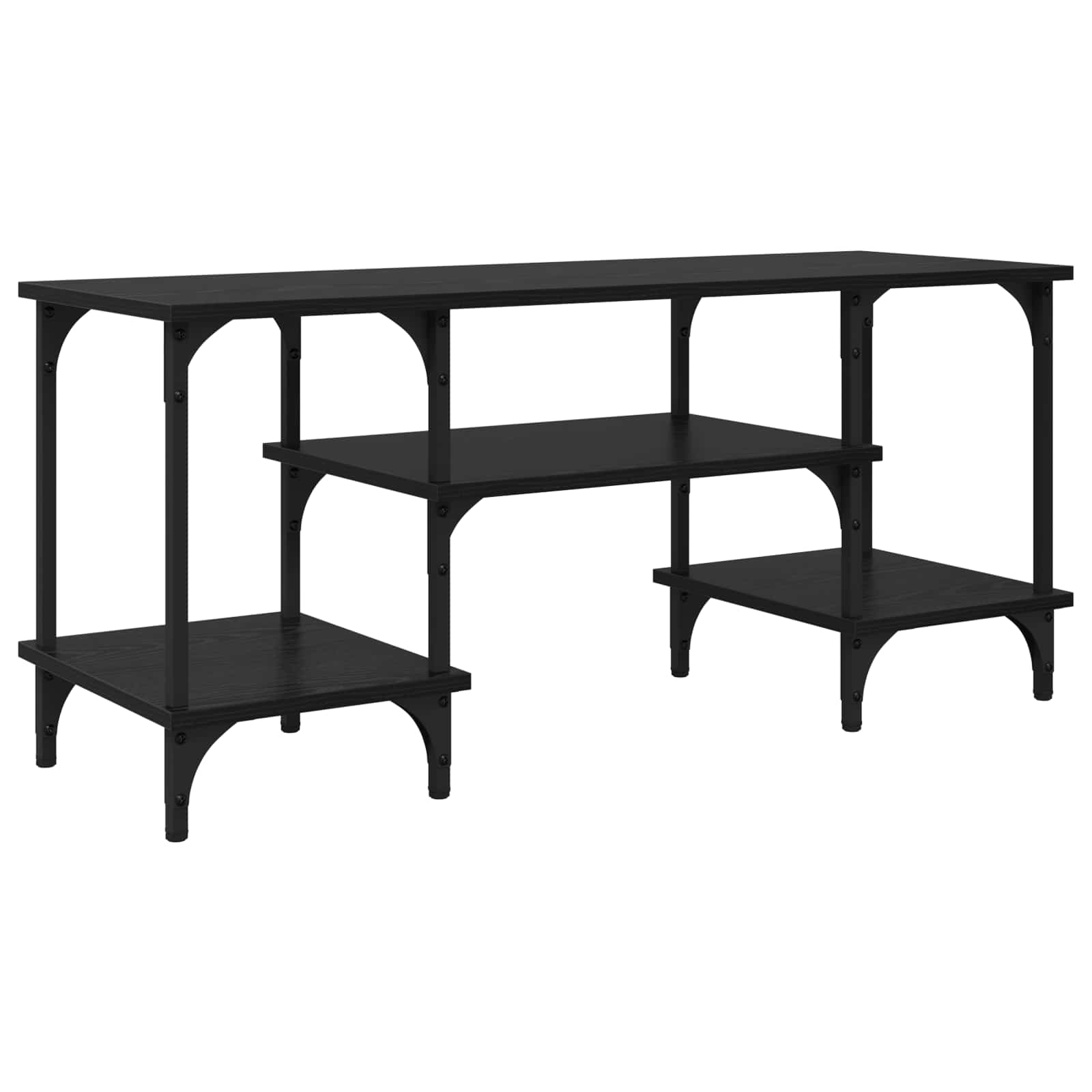 Ντουλάπι TV Μαύρη Οξυά 102 x 35 x 45,5 εκ - Pakobazaar