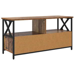 Ντουλάπι TV με συρτάρι Παλιό Ξύλο 90 x 33 x 45 εκ - Pakobazaar