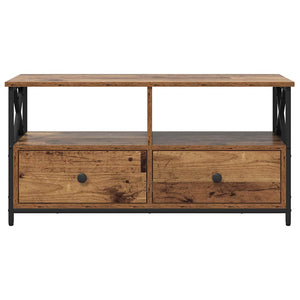 Ντουλάπι TV με συρτάρι Παλιό Ξύλο 90 x 33 x 45 εκ - Pakobazaar