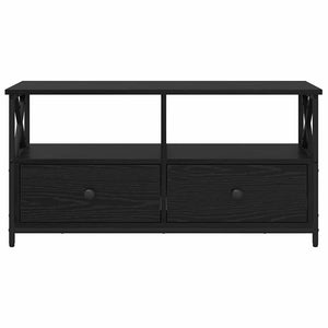 Ντουλάπι TV με συρτάρι Μαύρη Οξυά 90 x 33 x 45 εκ - Pakobazaar