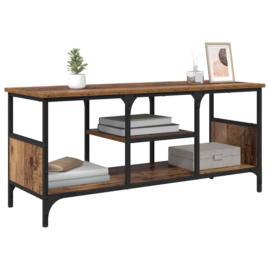 Ντουλάπι TV Παλιό Ξύλο 100 x 35 x 45 εκ. - Pakobazaar