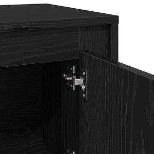 Ντουλάπι TV 102 x 35 x 45 εκ. Μαύρη Οξυά Επεξεργασμένο Ξύλο