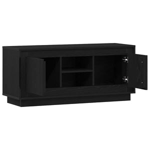 Ντουλάπι TV 102 x 35 x 45 εκ. Μαύρη Οξυά Επεξεργασμένο Ξύλο