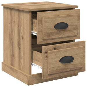 Κομοδίνο 2 τεμ. Artisan Oak 39 x 39 x 47.5 εκ