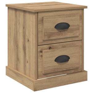 Κομοδίνο 2 τεμ. Artisan Oak 39 x 39 x 47.5 εκ