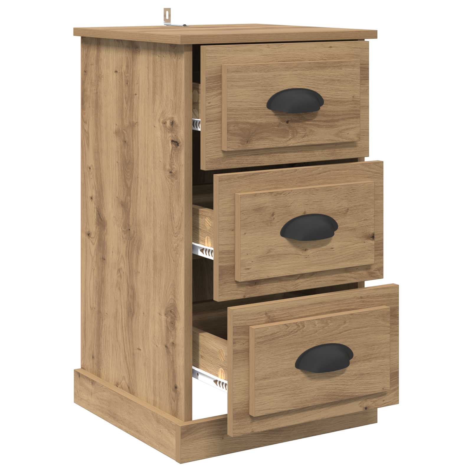 Κομοδίνο Artisan Oak 39 x 39 x 67,5 εκ. Επεξεργασμένο ξύλο - Pakobazaar