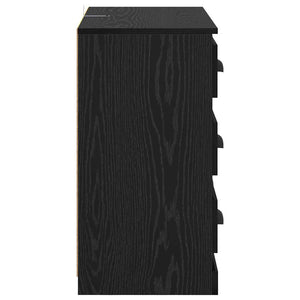 Πλαϊνό γραφείο με συρτάρι Μαύρη Οξυά 70 x 35,5 x 67,5 εκ. - Pakobazaar