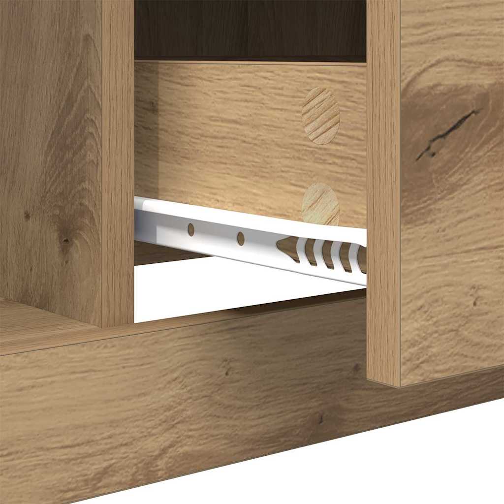 Τραπεζάκι σαλονιού με συρτάρι Artisan Oak 90 x 50 x 35 cm - Pakobazaar