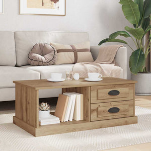 Τραπεζάκι σαλονιού με συρτάρι Artisan Oak 90 x 50 x 35 cm - Pakobazaar