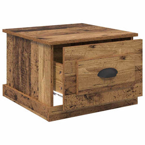 Τραπεζάκι σαλονιού Παλιό Ξύλο 50 x 50 x 35 cm