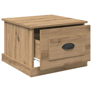 Τραπεζάκι σαλονιού με συρτάρι Artisan Oak 50 x 50 x 35 cm - Pakobazaar