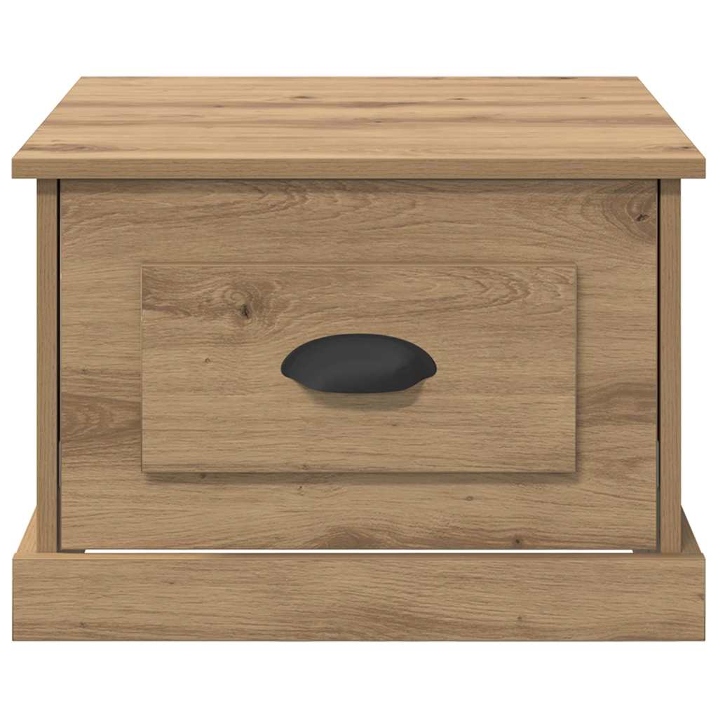 Τραπεζάκι σαλονιού με συρτάρι Artisan Oak 50 x 50 x 35 cm - Pakobazaar