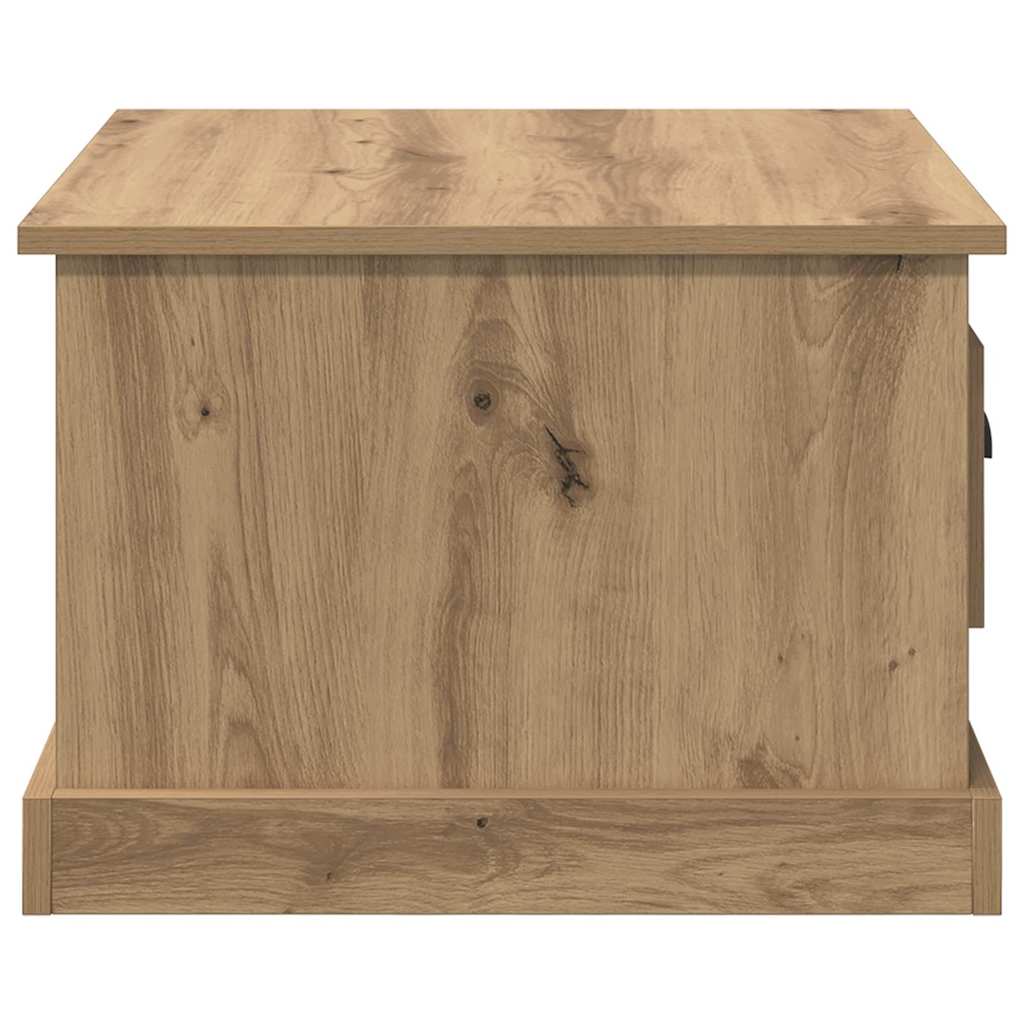 Τραπεζάκι σαλονιού με συρτάρι Artisan Oak 50 x 50 x 35 cm - Pakobazaar
