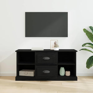 Ντουλάπι TV 99,5 x 35,5 x 48 εκ. Μαύρη Οξυά Επεξεργασμένο Ξύλο