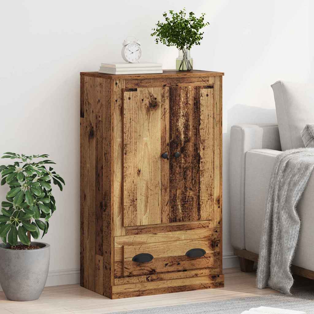 Highboard Παλιό Ξύλο 60 x 35,5 x 103,5 εκ. Επεξεργασμένο ξύλο - Pakobazaar
