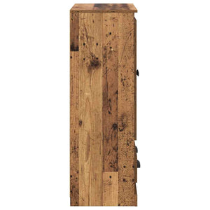 Highboard Παλιό Ξύλο 60 x 35,5 x 103,5 εκ. Επεξεργασμένο ξύλο - Pakobazaar