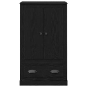 Highboard Μαύρη Οξυά 60 x 35,5 x 103,5 εκ. Επεξεργασμένο Ξύλο