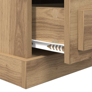 Κομοδίνο Artisan Oak 36 x 43 x 60 εκ Επεξεργασμένο ξύλο - Pakobazaar