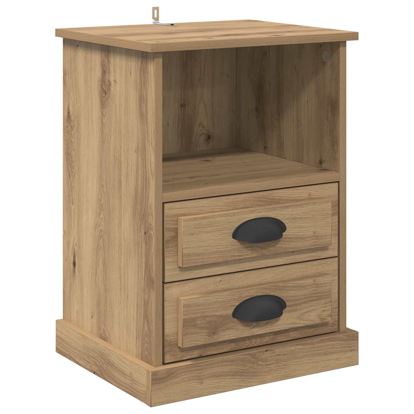 Κομοδίνο 2 pcs Artisan Oak 36 x 43 x 60 εκ Επεξεργασμένο ξύλο - Pakobazaar
