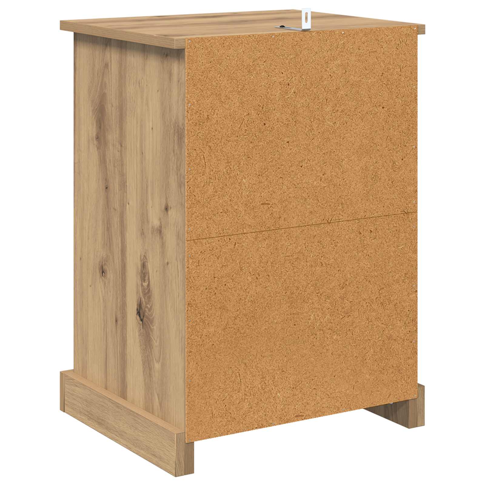 Κομοδίνο 2 pcs Artisan Oak 36 x 43 x 60 εκ Επεξεργασμένο ξύλο - Pakobazaar