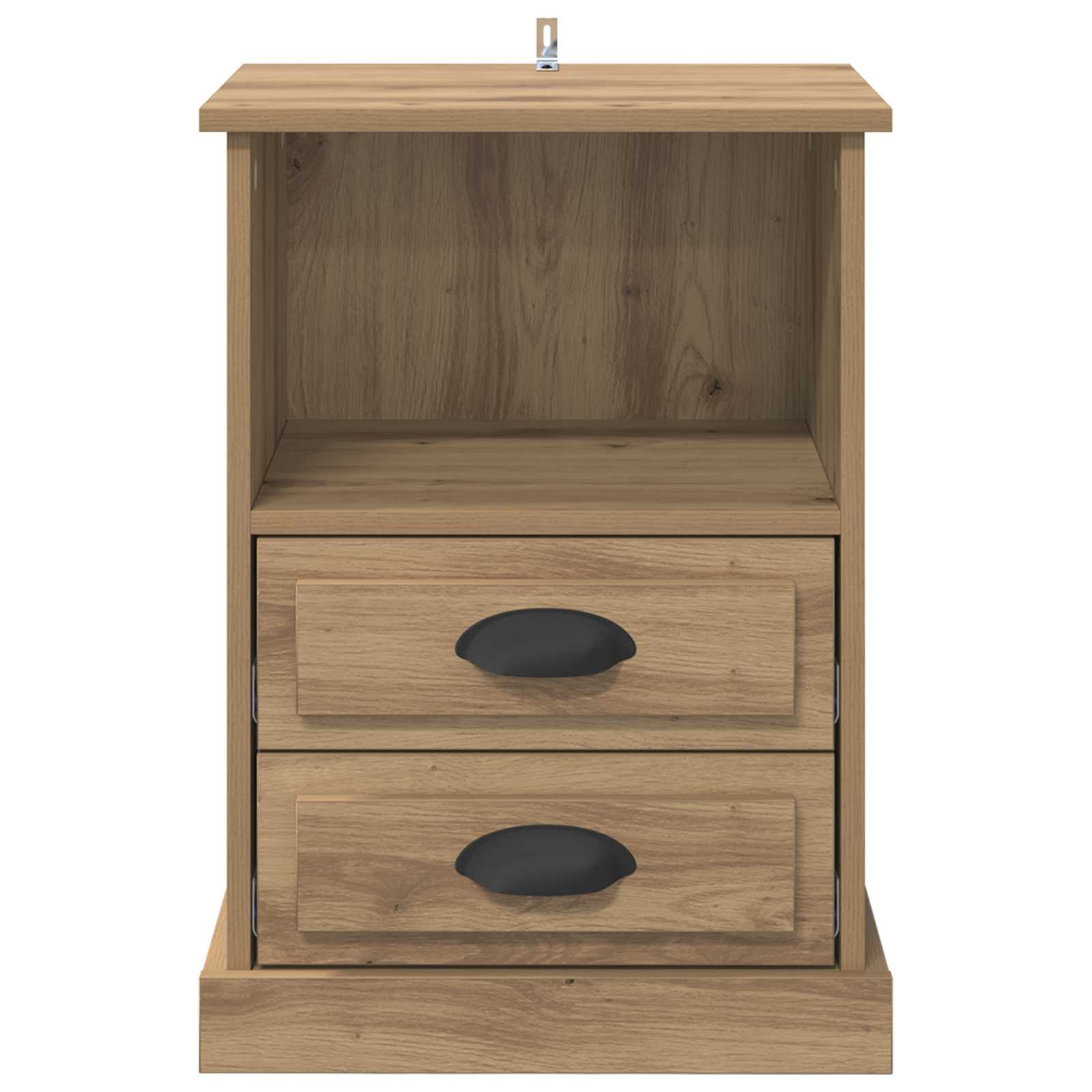 Κομοδίνο 2 pcs Artisan Oak 36 x 43 x 60 εκ Επεξεργασμένο ξύλο - Pakobazaar