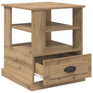 Κομοδίνο Artisan Oak 50 x 50 x 60 cm Επεξεργασμένο Ξύλο